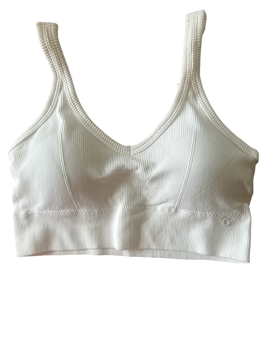 Danskin Cream Bralette Size 1X NWOT |Wireless Comfort Bra | Plus Size Loungewear